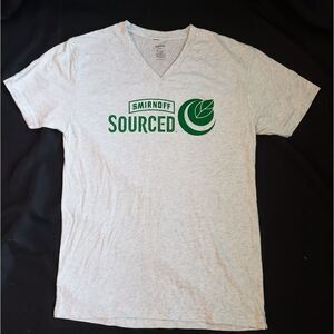 Smirnoff Sourced V-Neck Tee Shirt